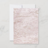 Moderne knikkers in Mauve Roos Goud Vrijgezellenfe Kaart (Achterkant)