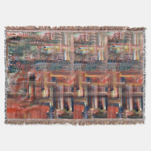 Moderne knusse werpdeken deken (Voorkant)