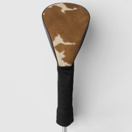 Moderne Koe Faux Leather Elegant Collectie Golfheadcover