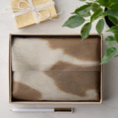 Moderne Koe Faux Leather Elegant Collectie Tissuepapier (Geschenk)