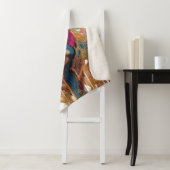 Moderne Koe Sherpa Blanket Sherpa Deken (In situ)