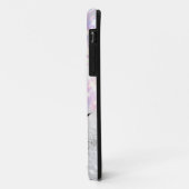 Moderne Koel Roze Zilver Glitter Bokeh, Nepwimpers Case-Mate iPhone Case (Achterkant/links)