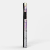 Moderne Koel Roze Zilver Glitter Bokeh, Nepwimpers Case-Mate iPhone Case (Achterkant/rechts)