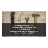 Moderne Koele Handgereedschap Handyman Magnetisch Magnetisch Visitekaartje (Voorkant)