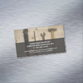 Moderne Koele Handgereedschap Handyman Magnetisch Magnetisch Visitekaartje (Voorbeeld)