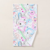 Moderne, koele houthedrager bad handdoek (Handdoek)