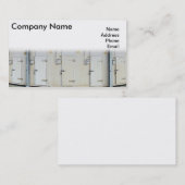 Moderne koelings- en vriesopslagfaciliteit visitekaartje (Voorkant / Achterkant)