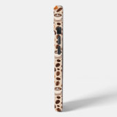 Moderne koffie esthetisch patroon Case-Mate iPhone case (Achterkant / Links)