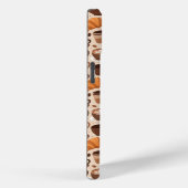 Moderne koffie esthetisch patroon Case-Mate iPhone case (Achterkant / Rechts)