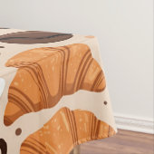 Moderne koffie esthetisch patroon tafelkleed (Voorbeeld)