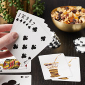 Moderne koffie-illustratie pokerkaarten (Insitu)