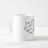 Moderne koffie Mok (Voorkant links)