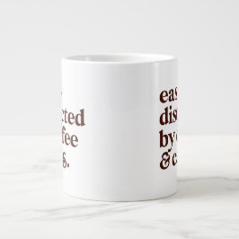 Moderne koffiebranderige Mok met koffie