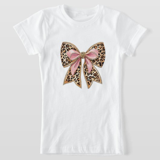 Moderne kokette boog T-shirt (Laagn)