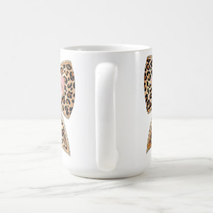 Moderne kokette strik koffiemok