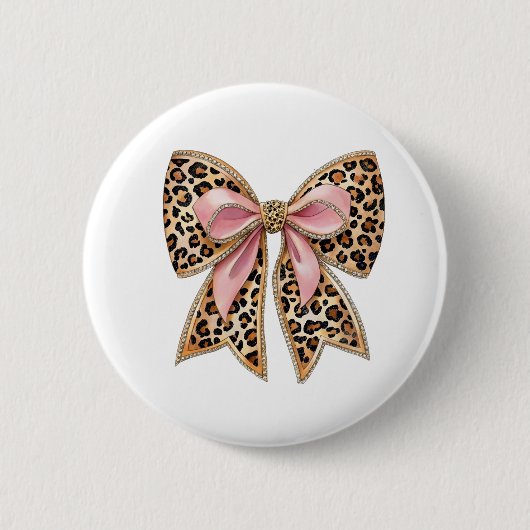 Moderne kokette strik  ronde button 5,7 cm (Voorkant)