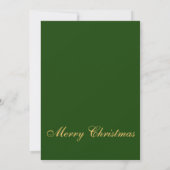 Moderne 'Kom langs' Kerstman Kerstfeest Kaart (Achterkant)