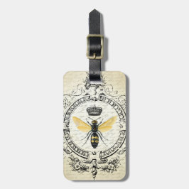 moderne koningin bagagelabel