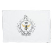 Moderne  koningin Bee set van pelzen Kussensloop (Voorkant-Links)