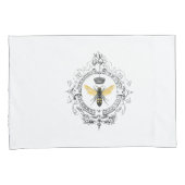 Moderne  koningin Bee set van pelzen Kussensloop (Voorkant-Rechts)