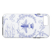 moderne koningin bijen iphone case (Achterkant (Horizontaal))