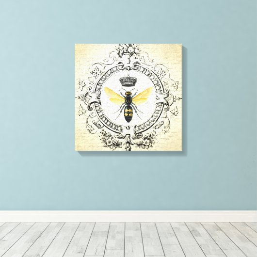 moderne  koningin canvas afdruk (Insitu (Houten vloer))