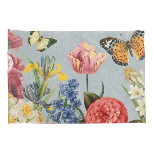 moderne  koningin kussensloop (Achterkant-Rechts)