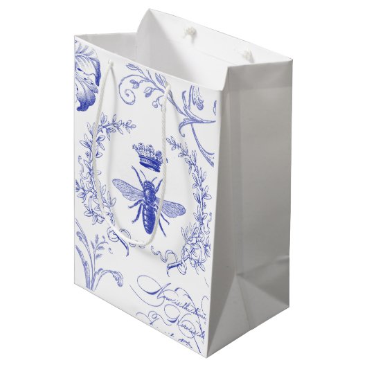 moderne  koningin medium cadeauzakje (Voorkant Gekanteld)