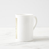 moderne koningin porselein kop (Voorkant rechts)