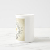 moderne koningin porselein kop (Voorkant)