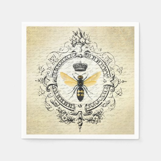 moderne koningin servetten (Voorkant)