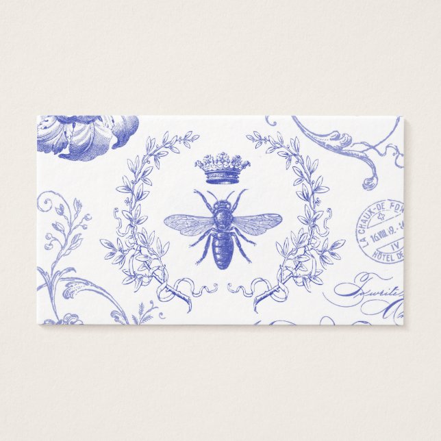 moderne  koningin visitekaartje (Voorkant)