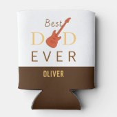 Moderne kool Beste vader ooit muziek gitaar Father Blikjeskoeler (Achterkant)