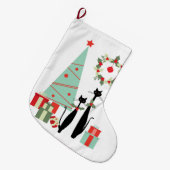 Moderne kool- en kerstboom uit de middelbare eeuw grote kerstsok (Voorkant (Hangend))