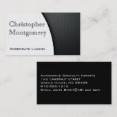 Moderne koolstofvezel Premium-Visitekaartjes Visitekaartje (Voorkant / Achterkant)