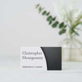 Moderne koolstofvezel Premium-Visitekaartjes Visitekaartje (Staand voorkant)