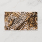 Moderne koper en goudsalon spa afsprakenkaartje (Achterkant)