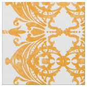 Moderne koraal bloemige aangepaste stof (Close Up)