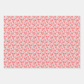 Moderne koraal inpakpapier vel (Voorkant 3)