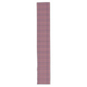 Moderne Koraal Marine Tafelkleed Trendy Plaid Dini (Voorkant)