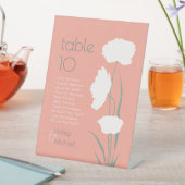 Moderne Koraal Zitting Grafiek Reclamebord Met Voetstuk (Insitu)