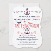  moderne koraalvogelmarine kaart (Voorkant)