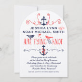  moderne koraalvogelmarine kaart (Voorkant)