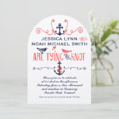  moderne koraalvogelmarine kaart (Staand voorkant)