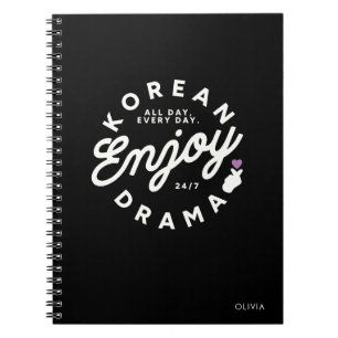 Moderne Koreaanse Dramaverzamelaar Notitieboek