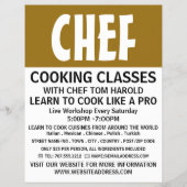 Moderne, koude, koude, kookklassen Adverteren Flyer (Voorkant)