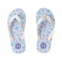 Moderne, koude Zeeen schelp Pastel Monogram