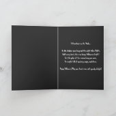 Moderne Kraai & hartslag, minimalistisch, Hallowee Kaart (Binnen)