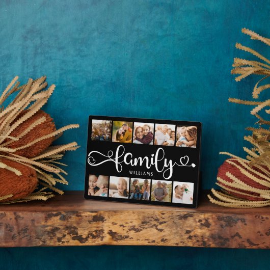 Moderne kraakbeen Chic 10 fotocollage van het Manu Fotoplaat (Zijkant)