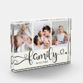 Moderne kraampje voor script, eenvoudige elegante  fotoblokken (Links)